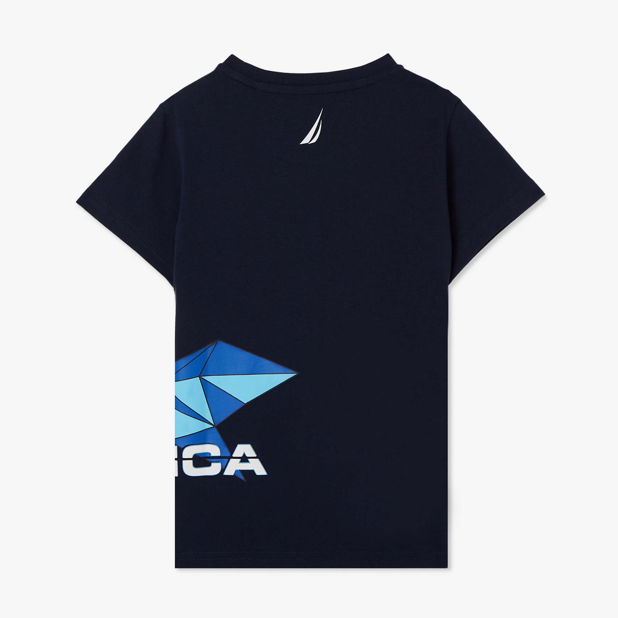 Nautica Erkek Çocuk Lacivert Regular Fit Baskılı T-Shirt