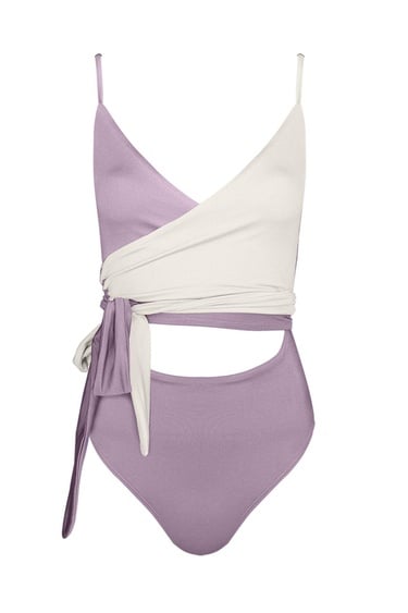  Movom Solana Wrap Mayo Kadın Lila