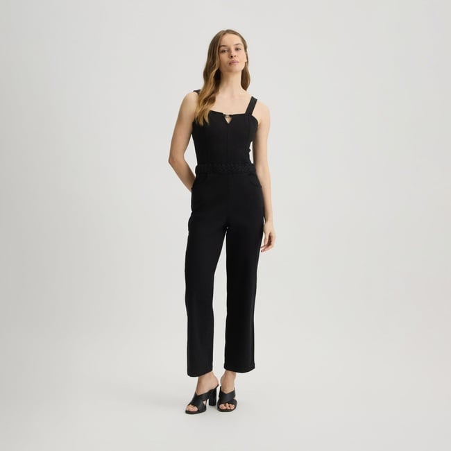  Liu Jo Kadın Siyah Tulum