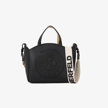  Karl Lagerfeld Kadın Siyah Omuz Çantası