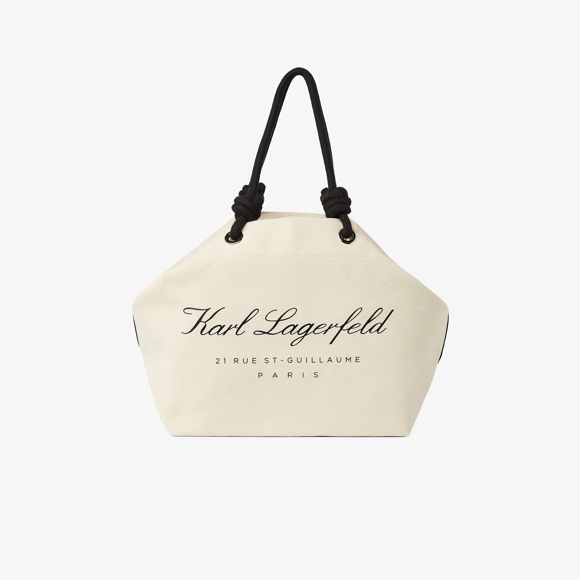 Karl Lagerfeld Kadın Bej Plaj Çantası