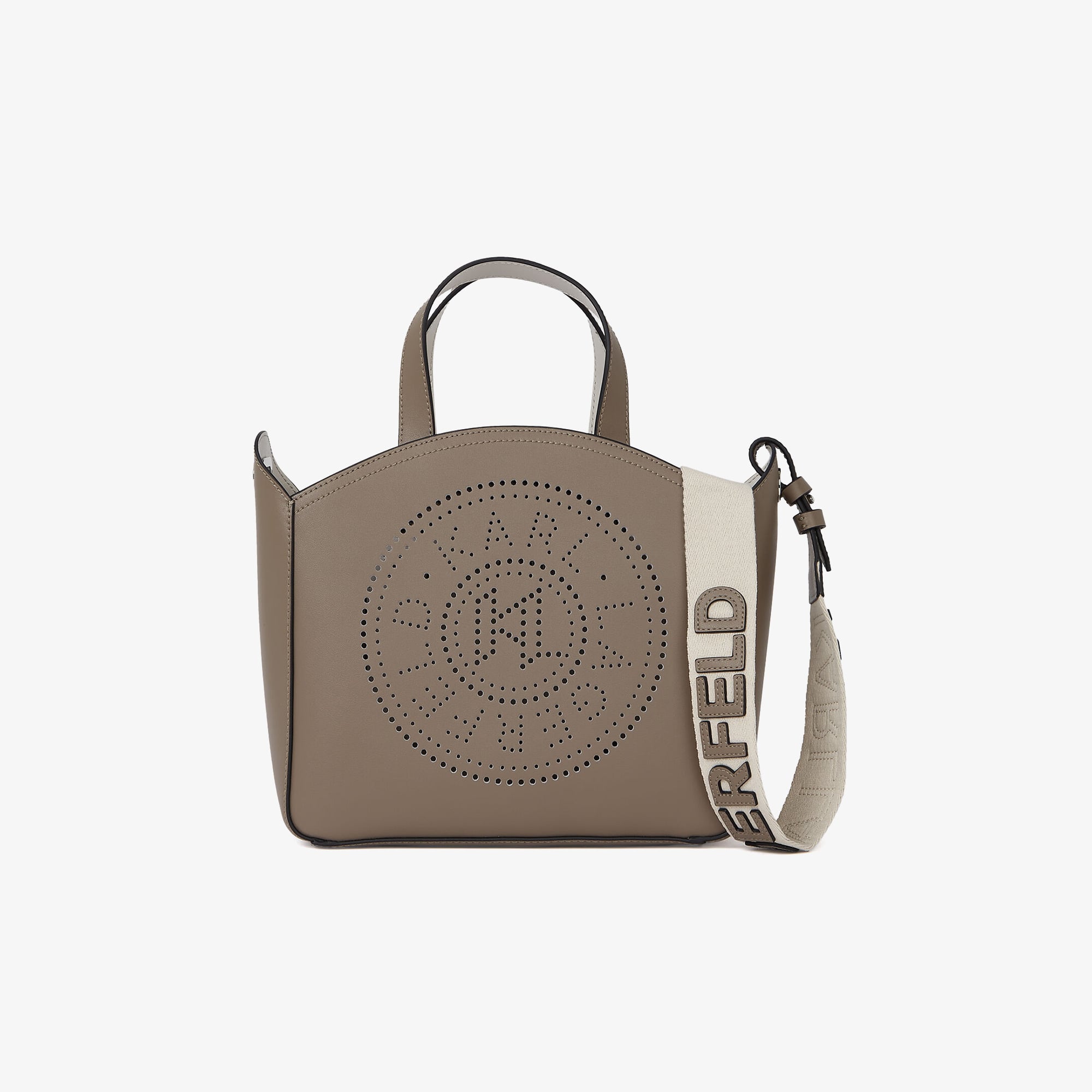  Karl Lagerfeld Kadın Gri Omuz Çantası