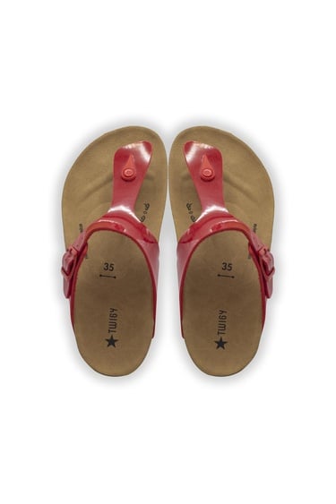  Hola Kadın Terlik Kırmızı 35/40