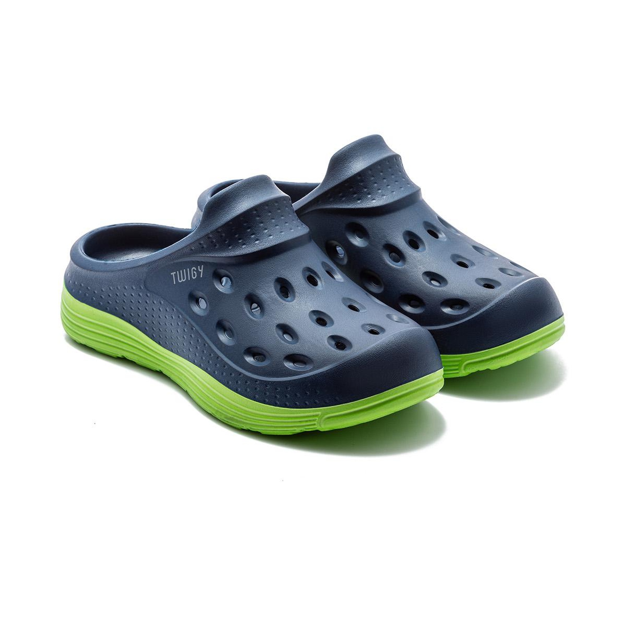 Manuel Erkek Terlik Lacivert-Yeşil 41/45