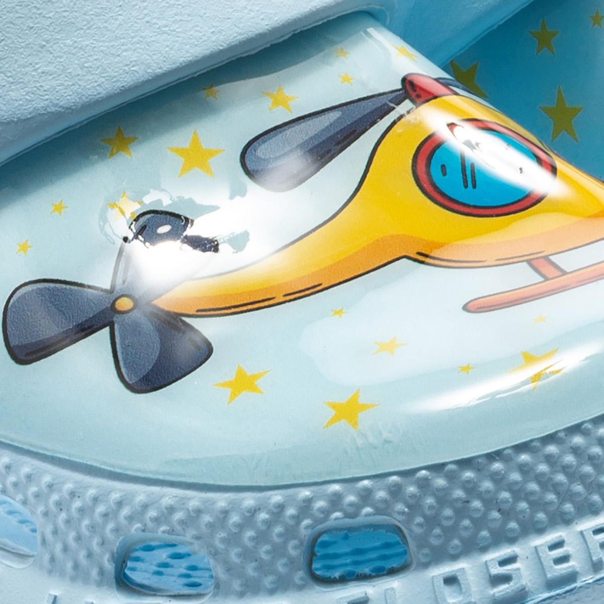 Helikopter Çocuk Sabo Terlik Mavi 22/29