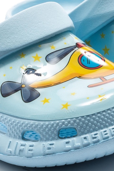 Helikopter Çocuk Sabo Terlik Mavi 22/29