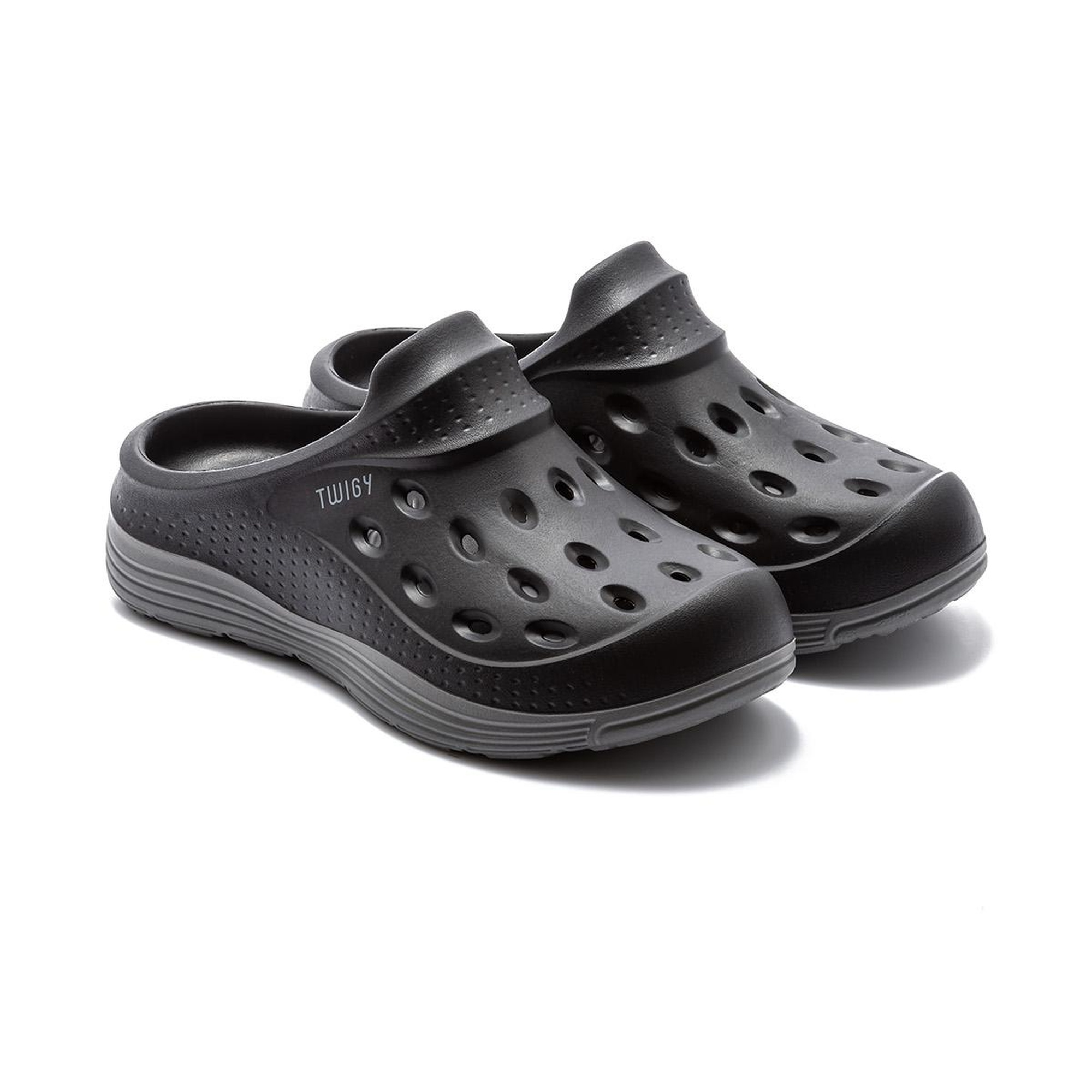 Manuel Erkek Terlik Siyah-Gri 41/45