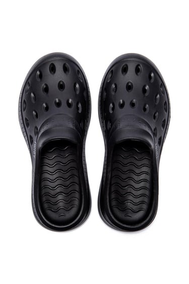  Manuel Erkek Terlik Siyah-Gri 41/45