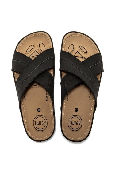  Silva Erkek Terlik Siyah 41/45