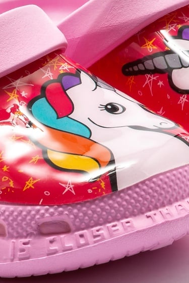  Unıcorn Çocuk Sabo Terlik Pembe 22/29
