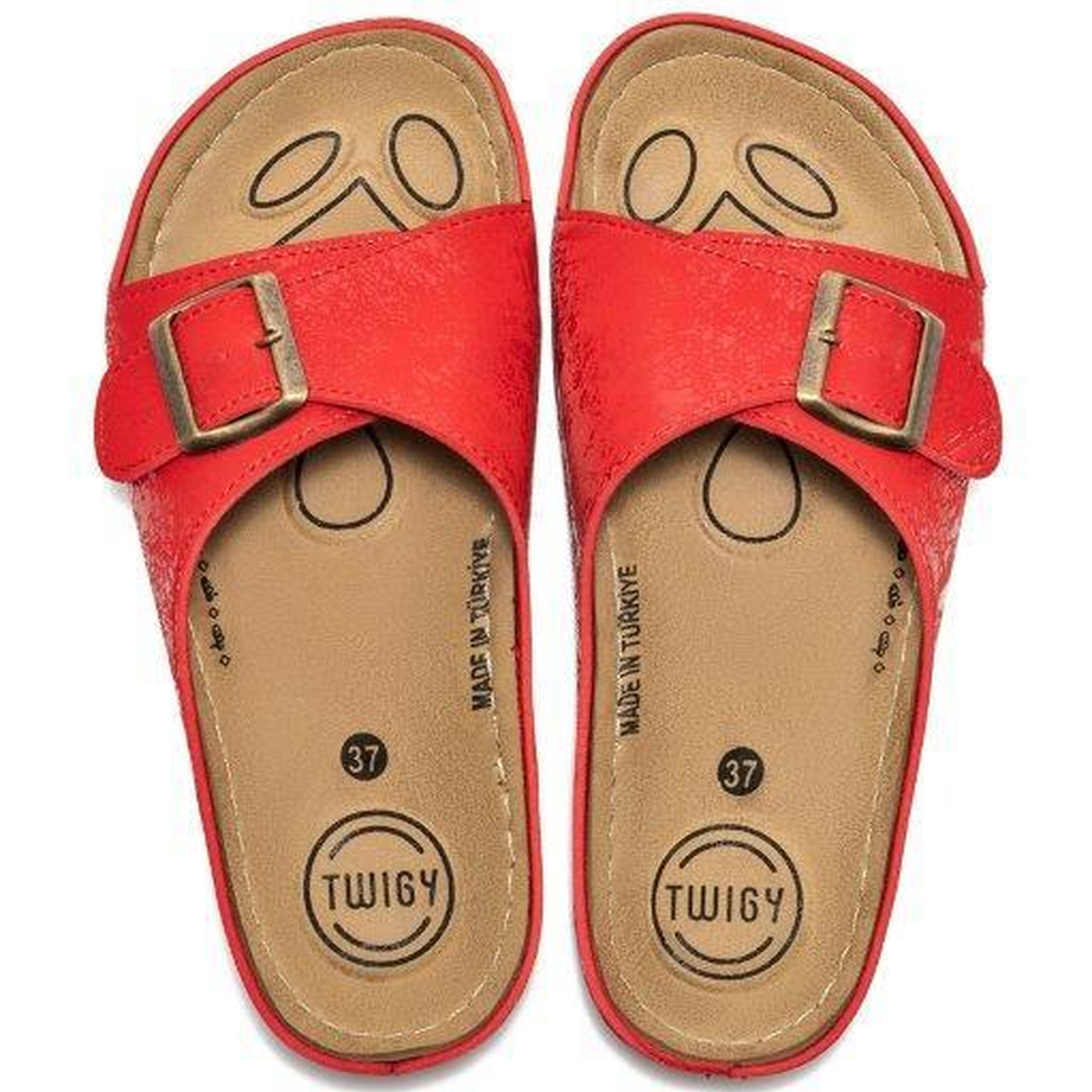 Dildar Kadın Terlik Kırmızı 36/40