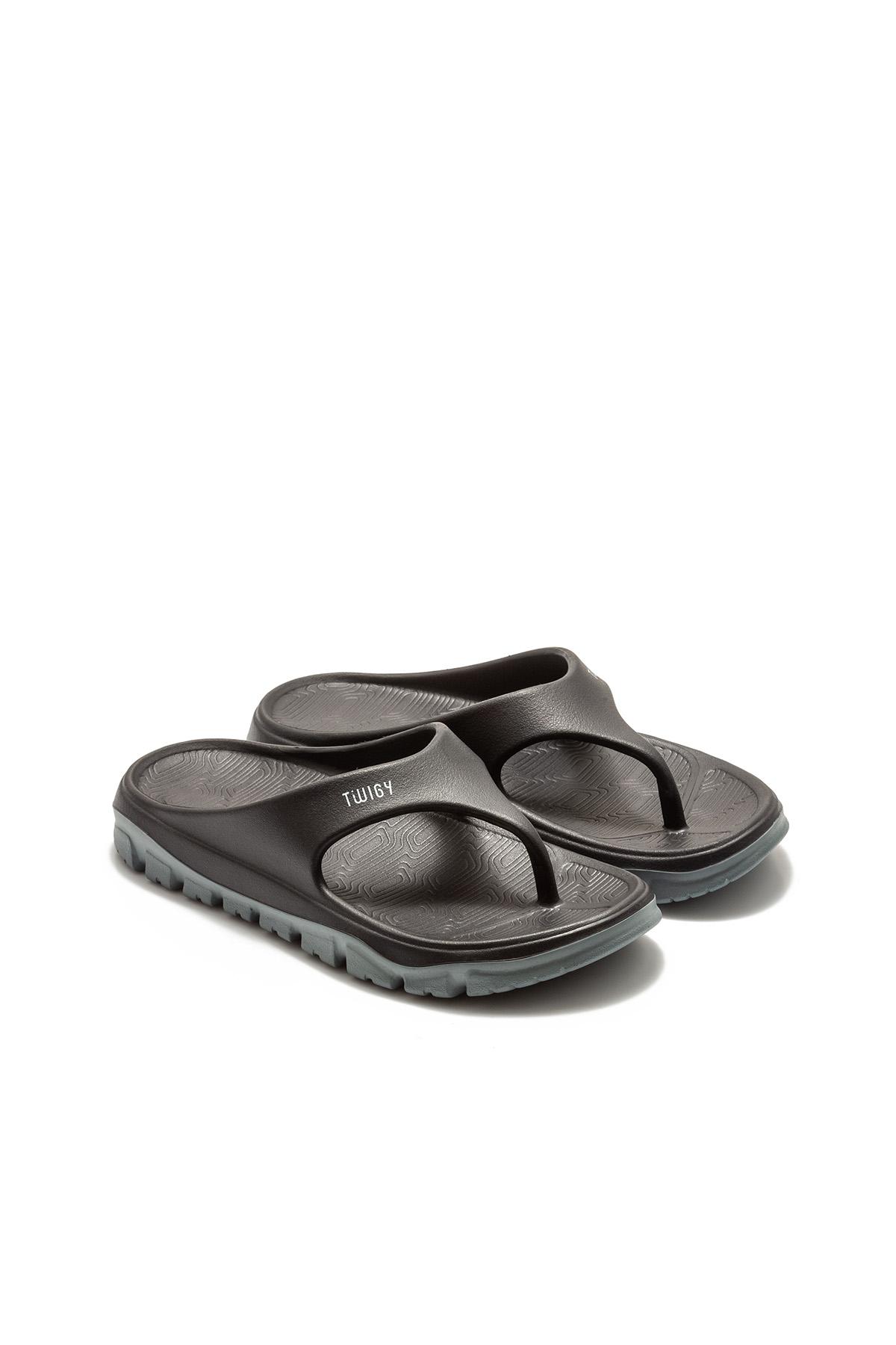  Jeremy Erkek Parmak Arası Terlik Gri 40/45