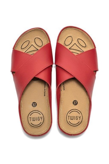  Duygu Kadın Terlik Kırmızı 36/40