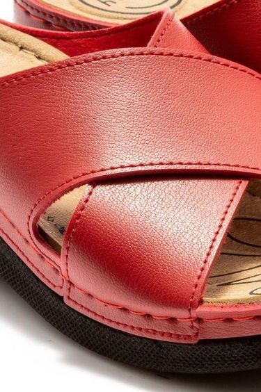  Duygu Kadın Terlik Kırmızı 36/40