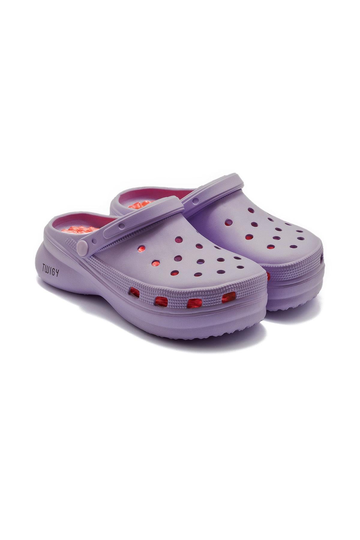  Sane Kadın Terlik Mor 36/40