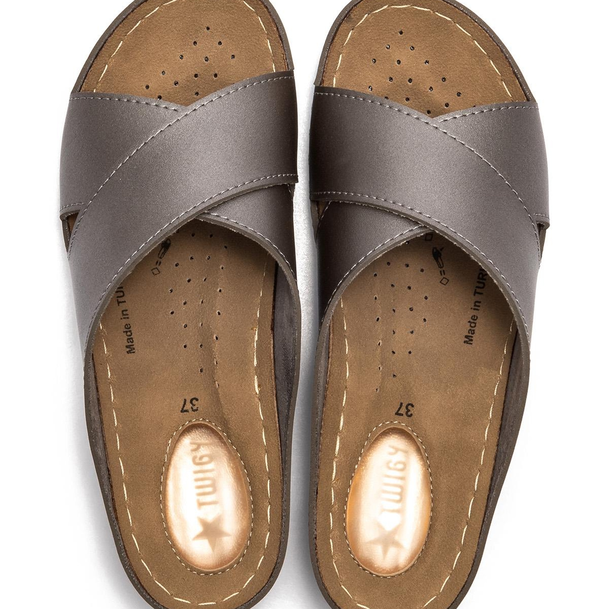 Sena Gümüş Kadın Terlik 36/40