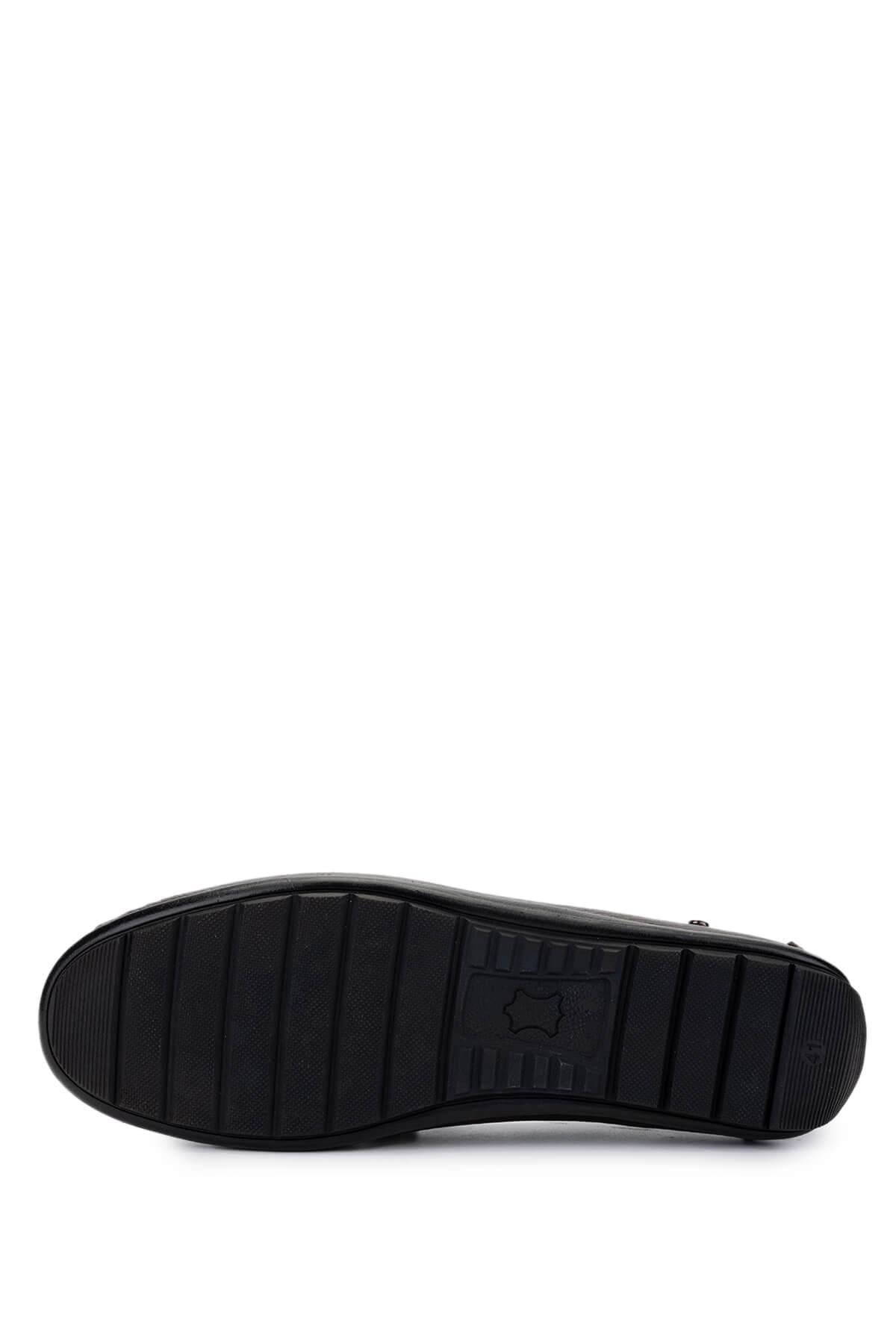 Tamer Tanca Tamer Tanca Erkek Hakiki Deri Kahverengi Loafer Ayakkabı Casual Ayakkabı | FashFed Kahverengi - 5. görsel