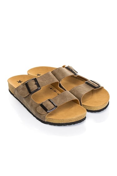  Leo Erkek Terlik Vizon 41/45