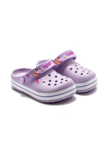  Seli Çocuk Sabo Terlik Lila 25/30
