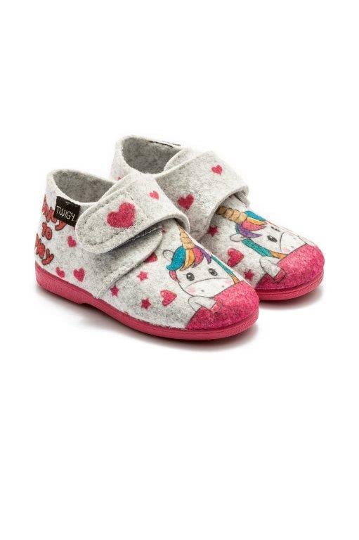  Unicorn Çocuk Yuva Patik Gri 24/30