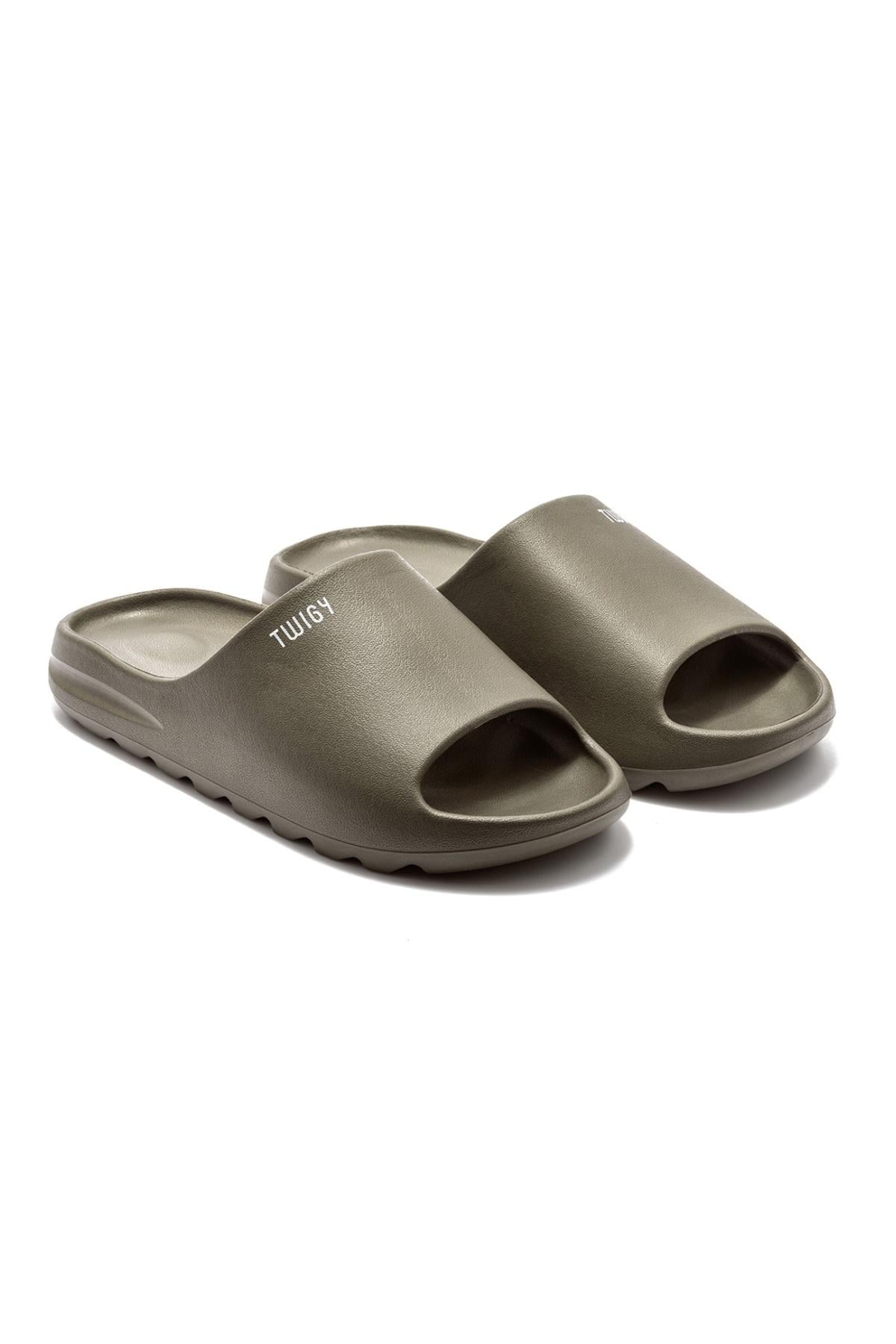  Space Erkek Terlik Haki 40/45