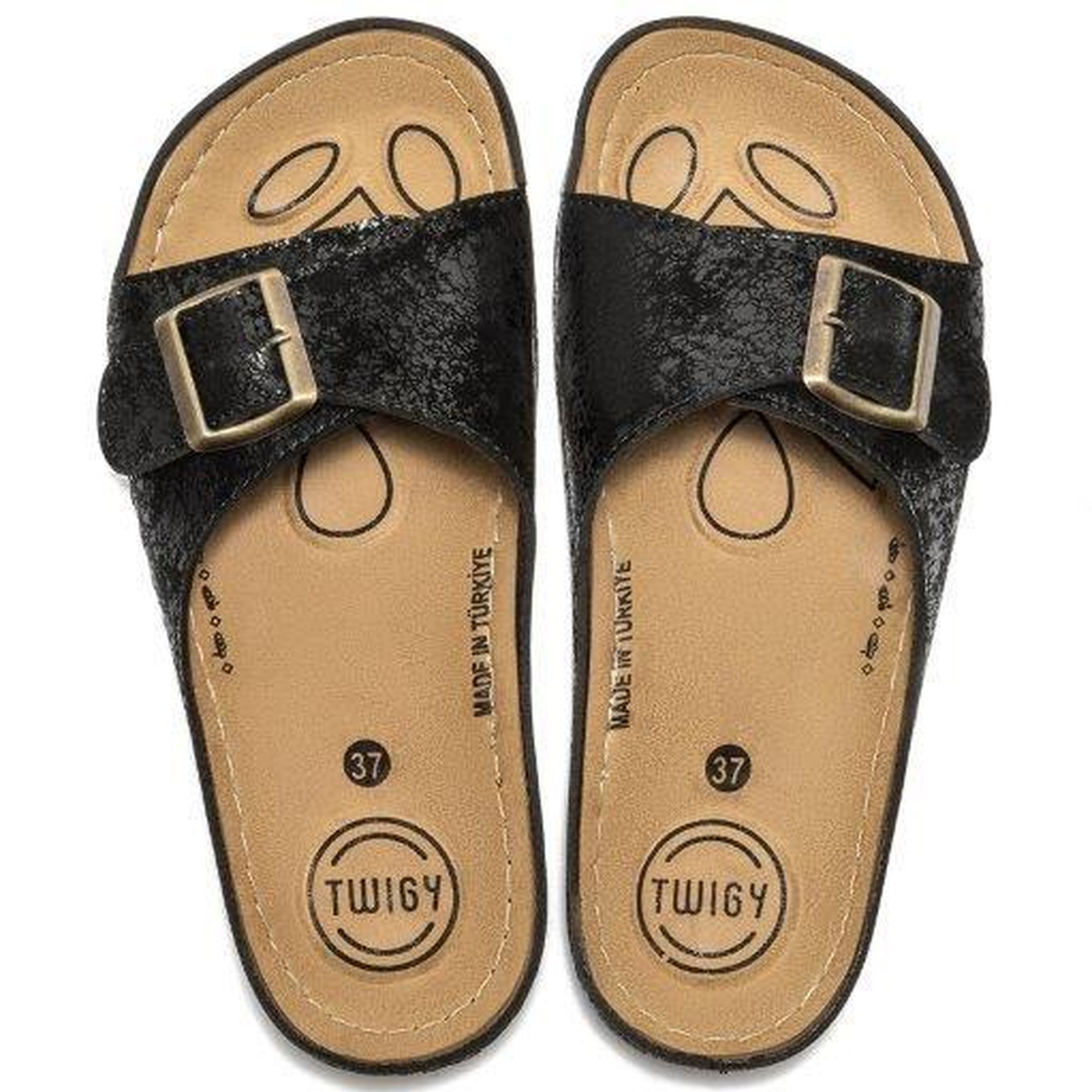 Dildar Kadın Terlik Siyah 36/40