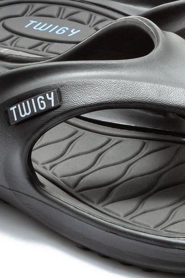  Jerki Erkek Parmak Arası Terlik Siyah 40/45