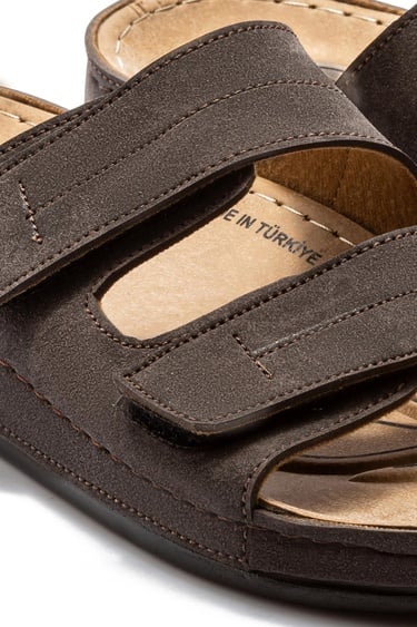  Sara Erkek Terlik Kahverengi 41/45