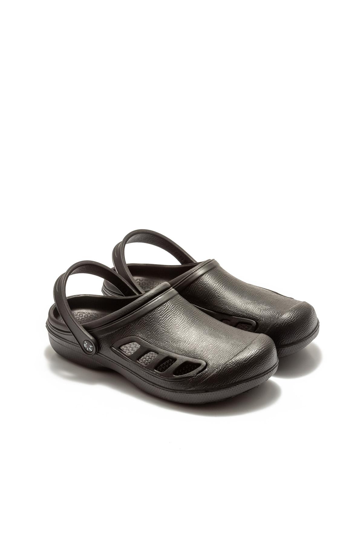  Saso Erkek Terlik Siyah 40/45