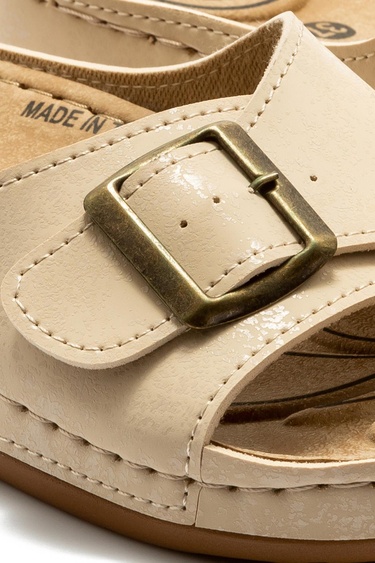  Dildar Kadın Terlik Bej 36/40