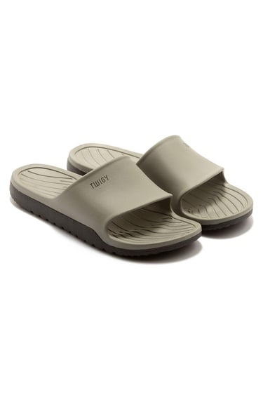  Demba Erkek Terlik Gri Siyah 40/45