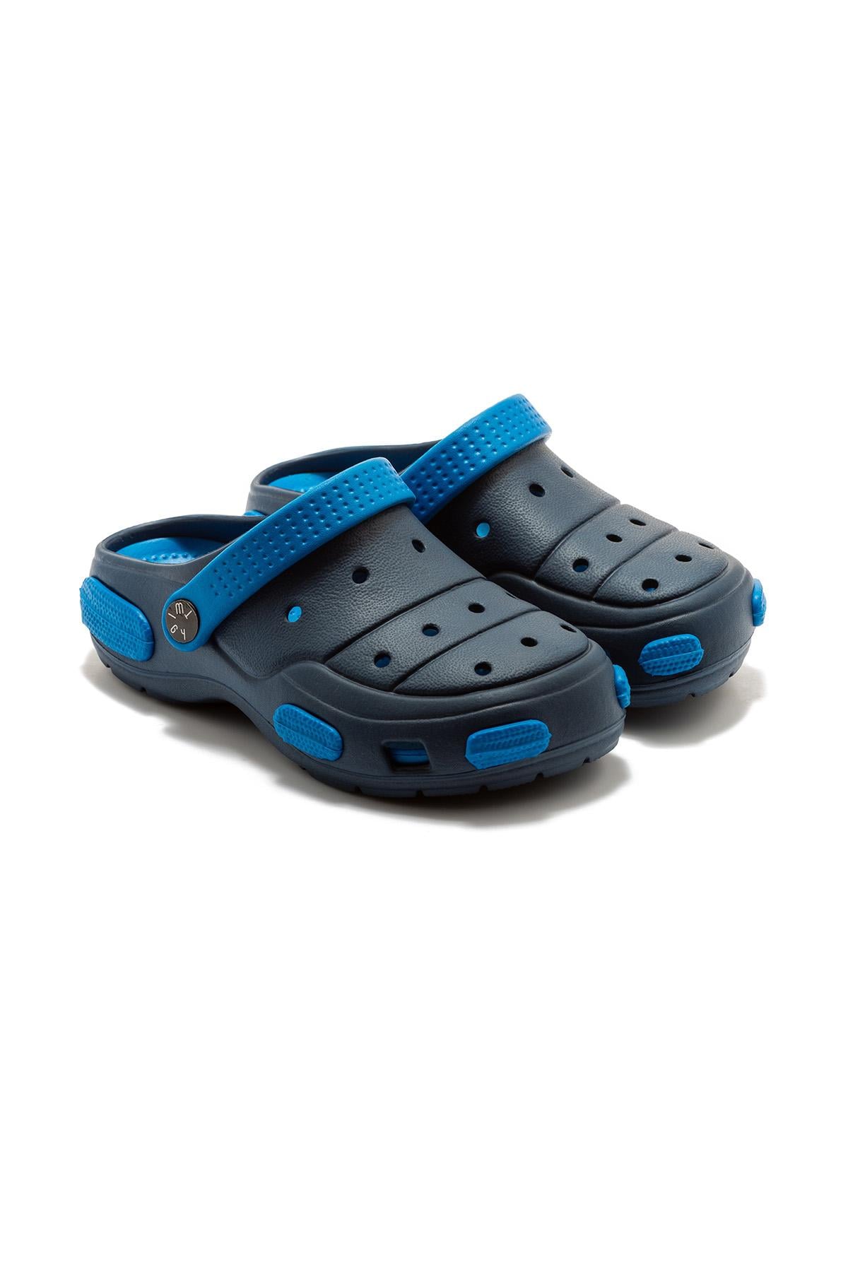  Juli Çocuk Sabo Terlik Lacivert Mavi 30/35