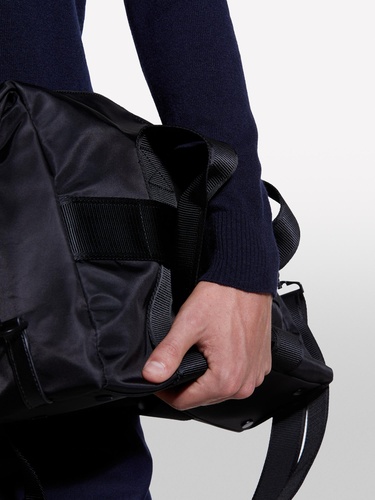  Erkek Lacivert Kaşmir Karışımlı Bisiklet Yaka Kazak