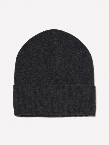  Erkek Antrasit Yün Karışımlı Bere