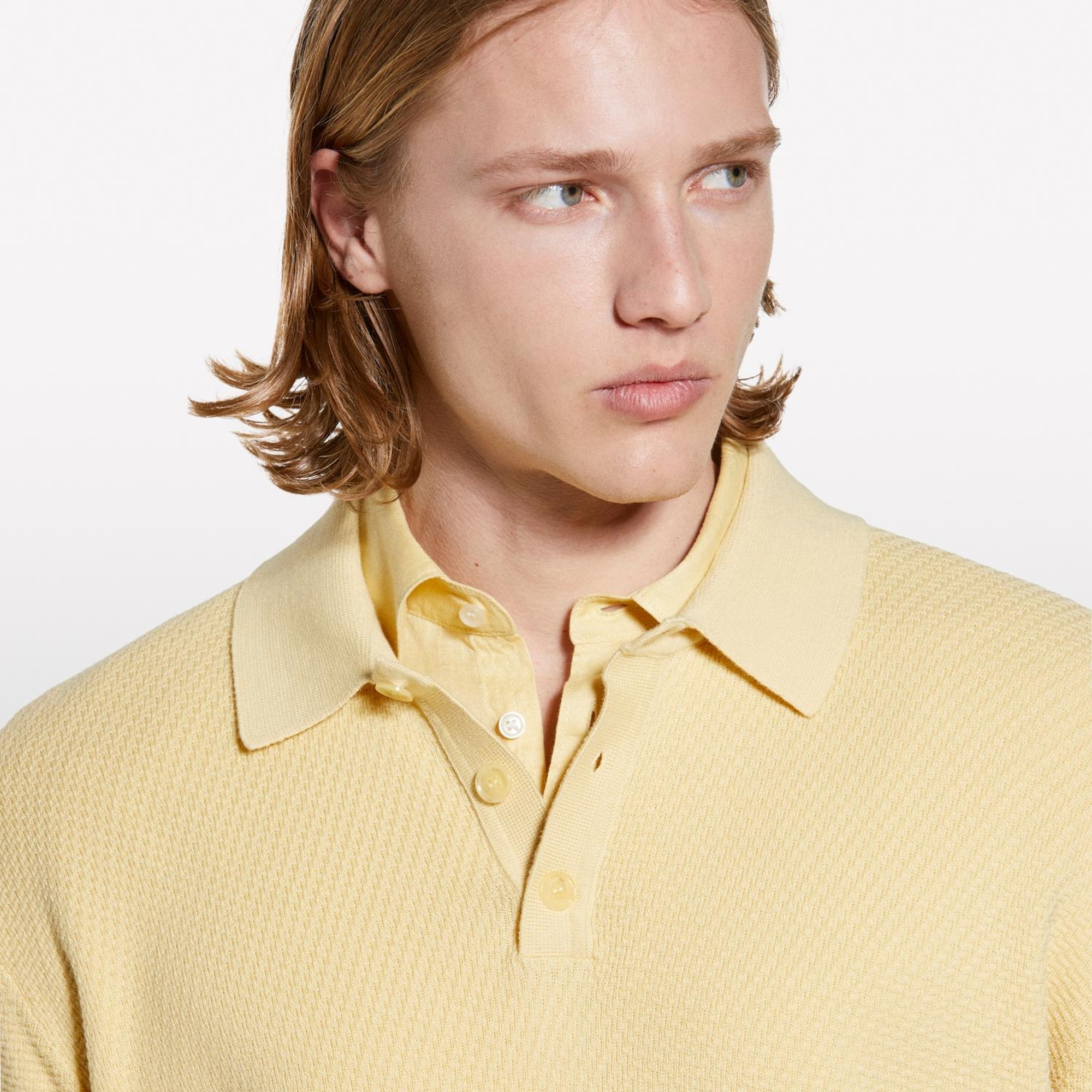 Erkek Soluk Turuncu %100 Pamuk Triko Polo T-Shirt