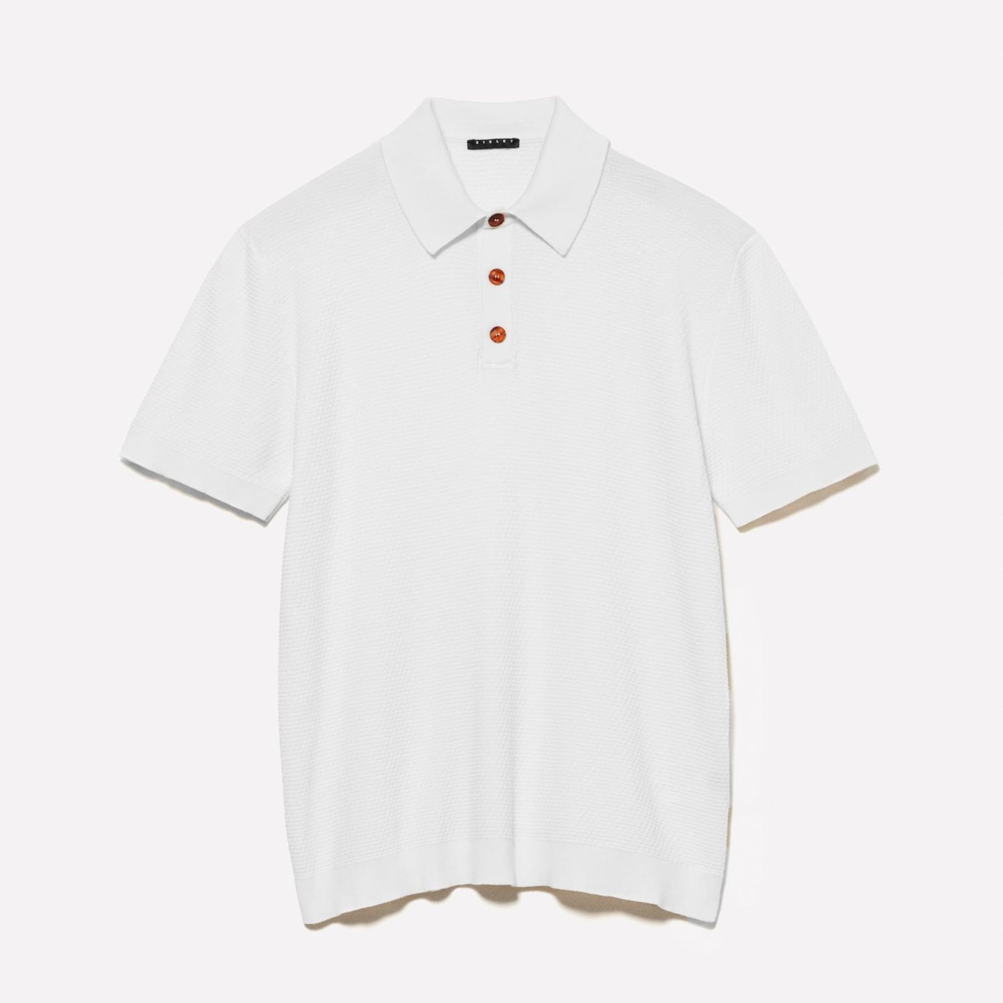 Erkek Açık Krem %100 Pamuk Triko Polo T-Shirt