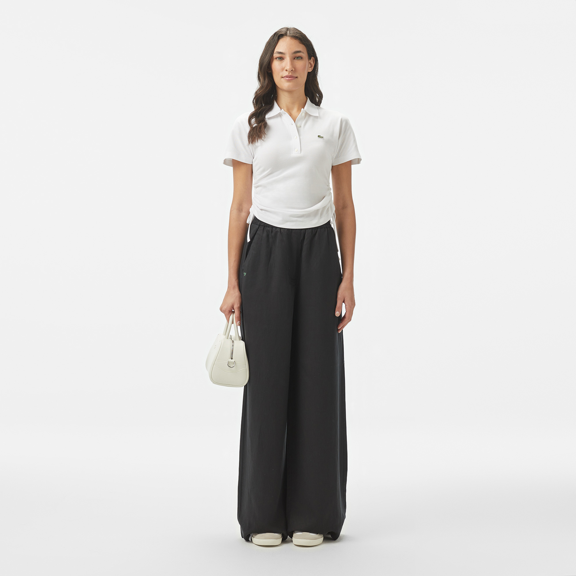  Kadın Relaxed Fit Siyah Pantolon