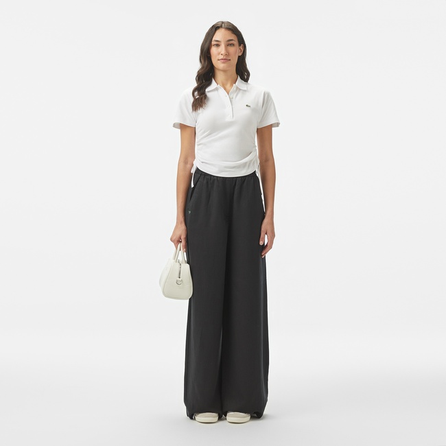  Kadın Relaxed Fit Siyah Pantolon