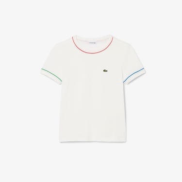  Çocuk Bisiklet Yaka Krem T-Shirt