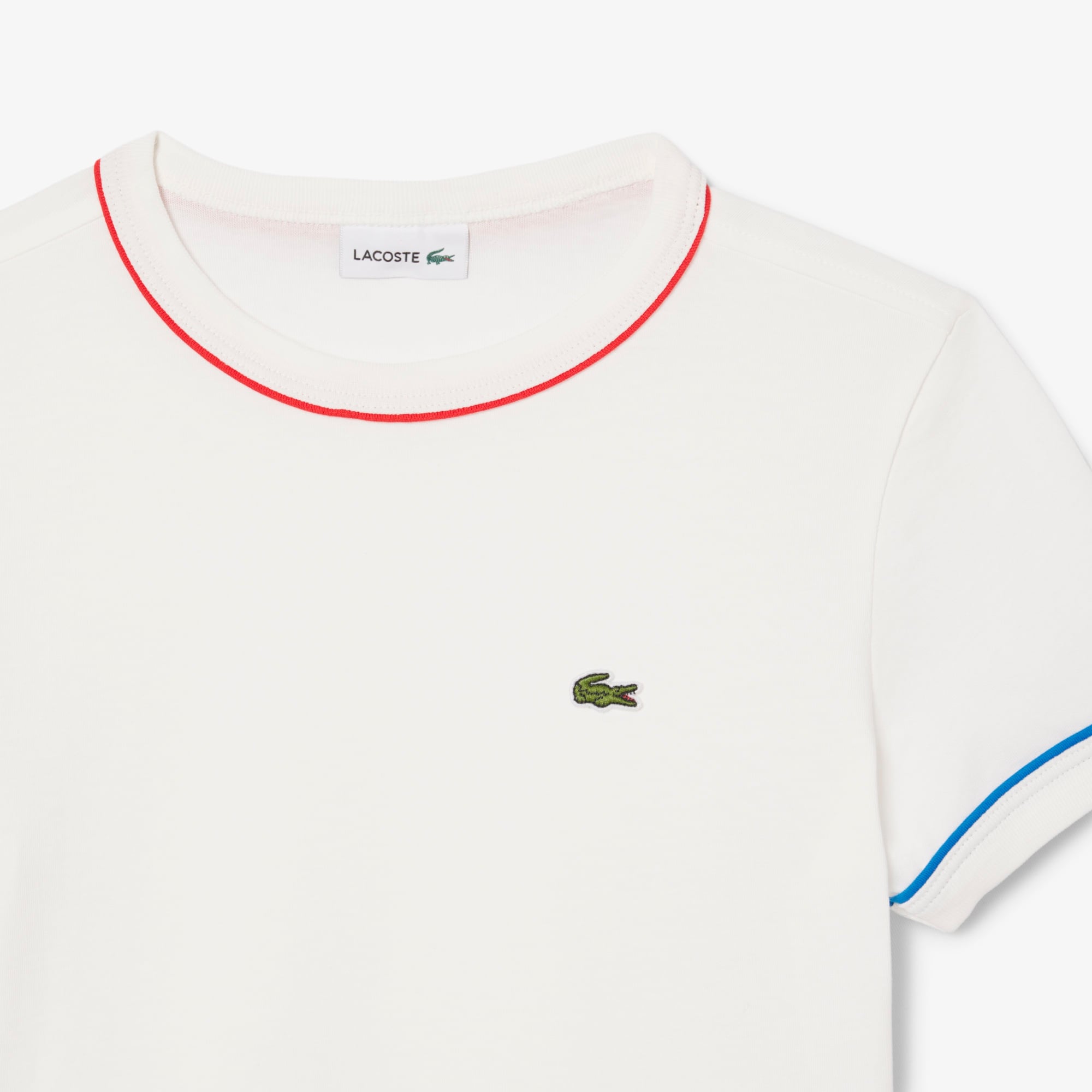 Çocuk Bisiklet Yaka Krem T-Shirt