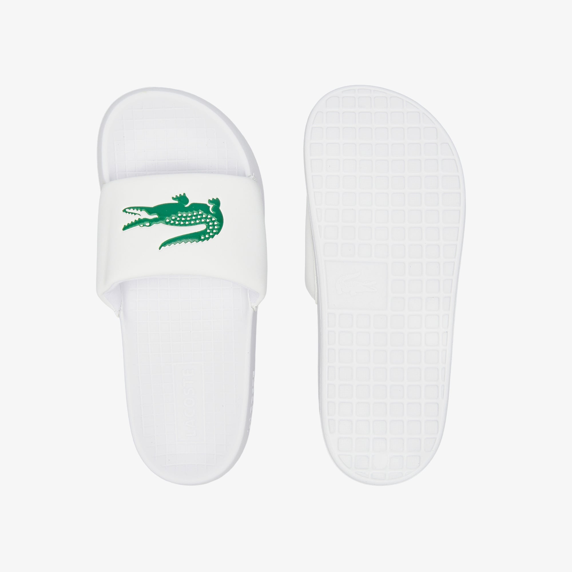Lacoste Serve Slide Kadın Beyaz Terlik