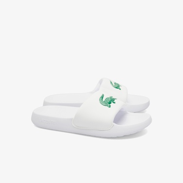  Lacoste Serve Slide Kadın Beyaz Terlik