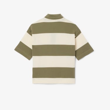  Çocuk Çizgili Yeşil Polo