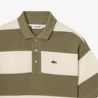  Çocuk Çizgili Yeşil Polo