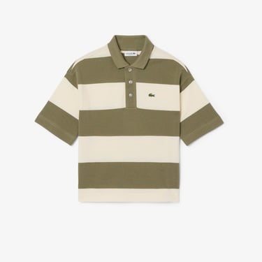  Çocuk Çizgili Yeşil Polo