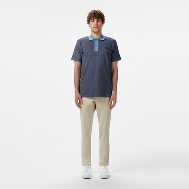  Lacoste Erkek Oversize Fit Lacivert Polo