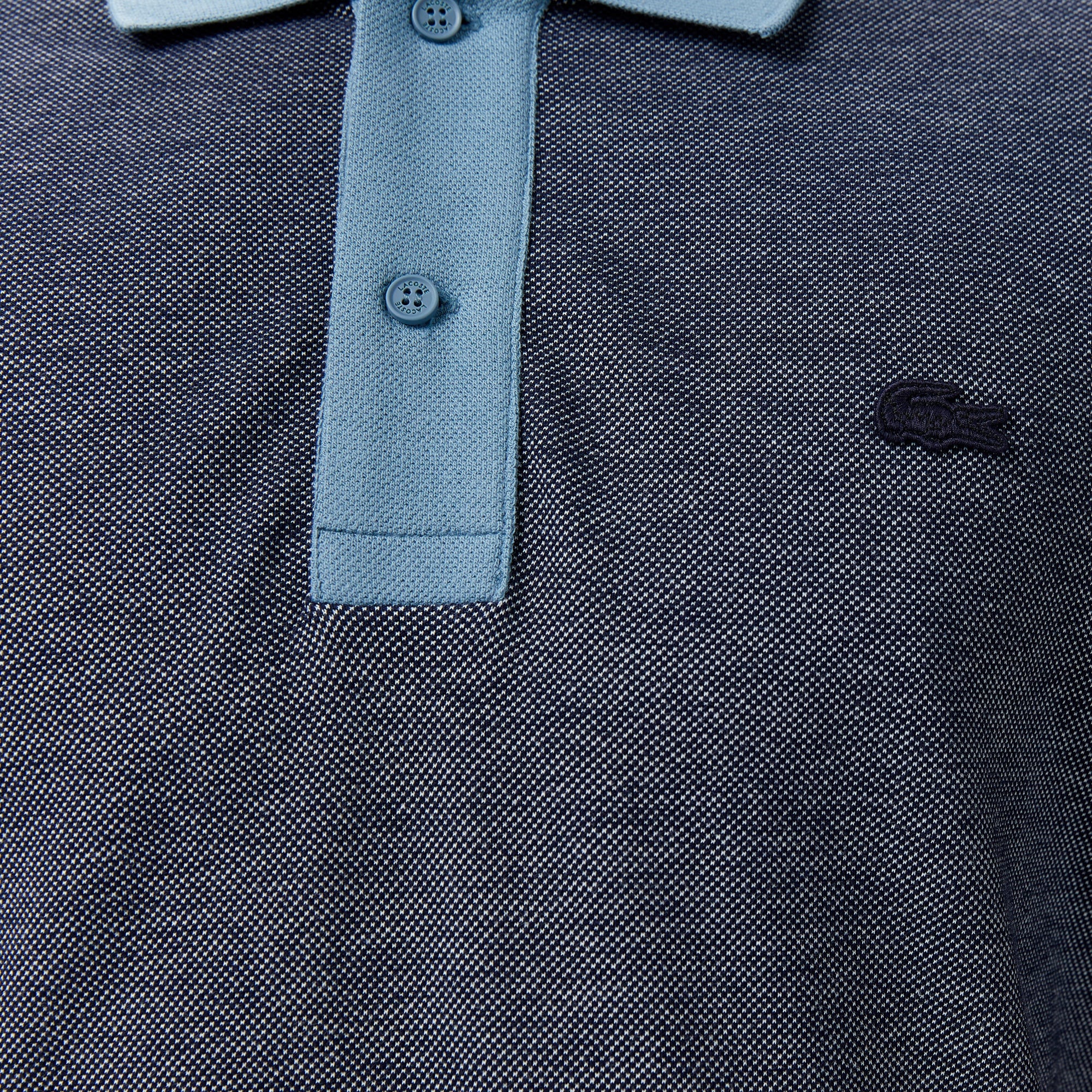 Lacoste Erkek Oversize Fit Lacivert Polo