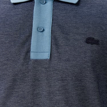  Lacoste Erkek Oversize Fit Lacivert Polo