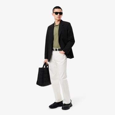  Lacoste Casual Erkek Siyah Kemer