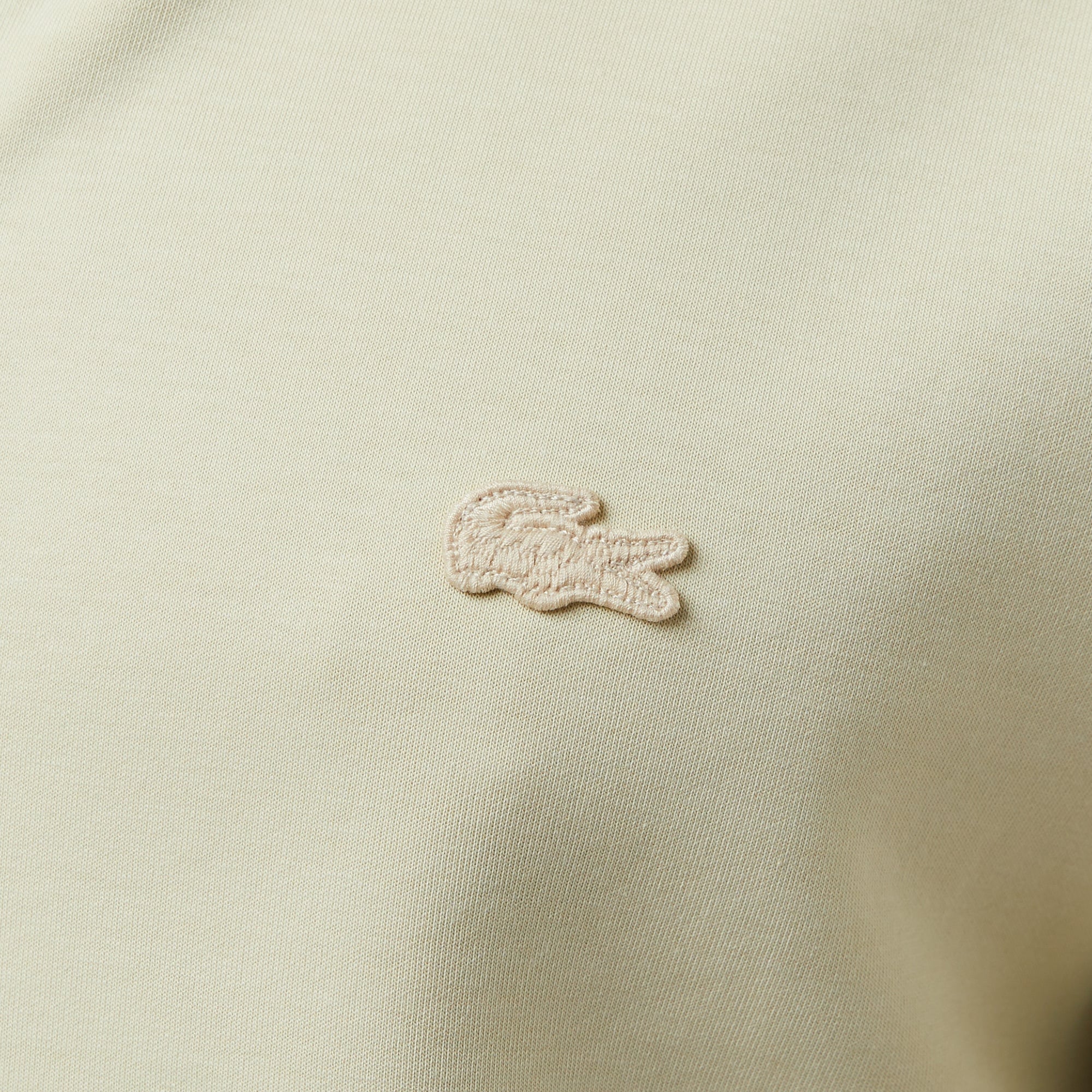 Lacoste Erkek Fermuarlı Bej Sweatshirt